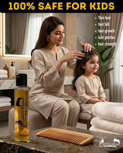 Dark & Dense Hair Oil – 15 Premium Oils Blend for Hair Growth, Hair Fall Control & Natural Shine (100% Herbal)